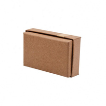 Cheap High Quality Plain Custom Made Logo Kraft Paper Jewelry Earring Ring Packaging Gift Box